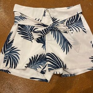 Tropical Print Shorts